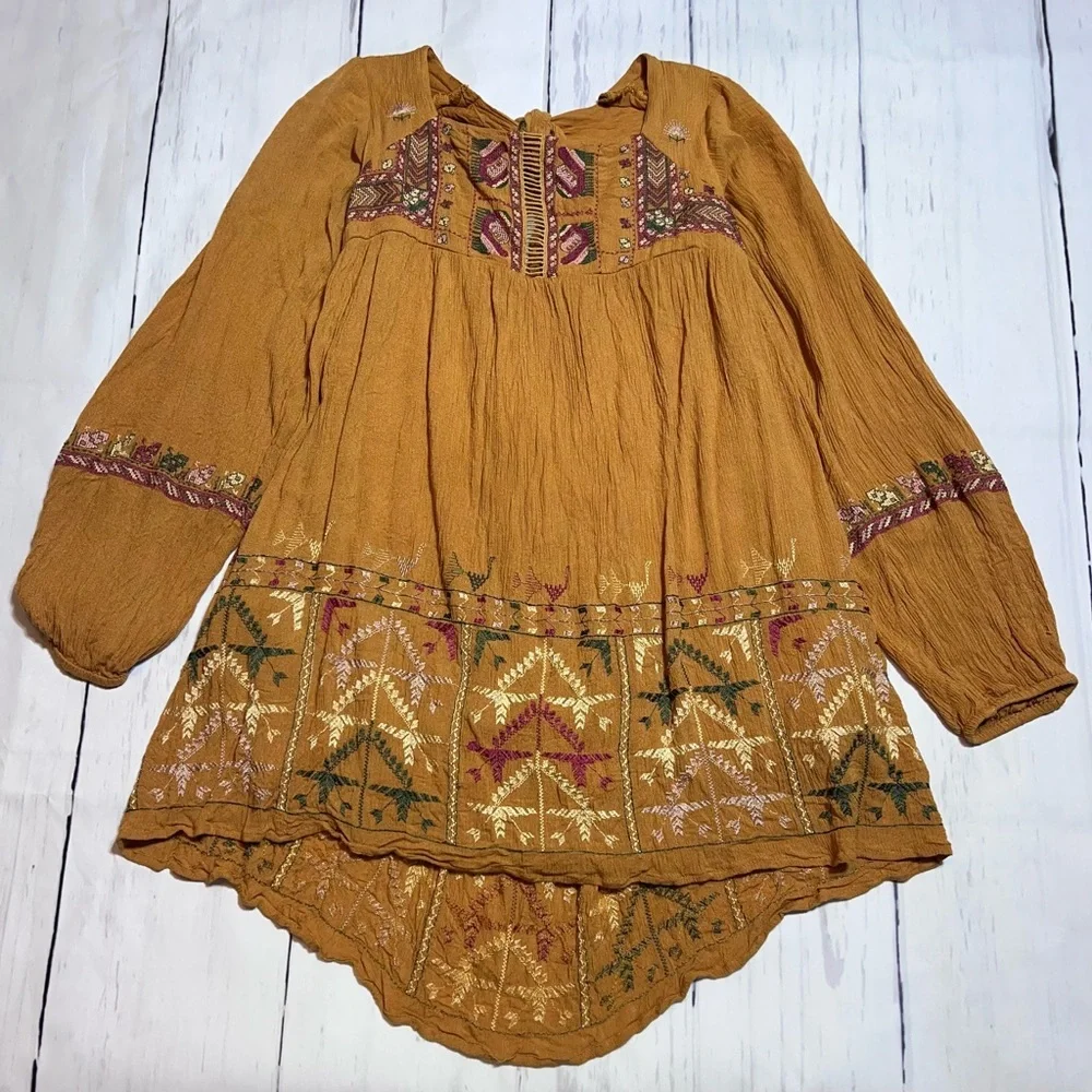 Free People Rhiannon Tie Back Mini Dress - Picture 4 of 6